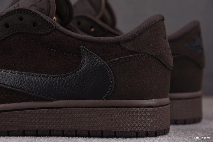 Kicked Out Shoe Store Travis OG Scott Low 1 x Brown Jordan Velvet Air DM7866-202 0819